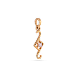 Elegant Drift Diamond Pendant - 18K Jewellery