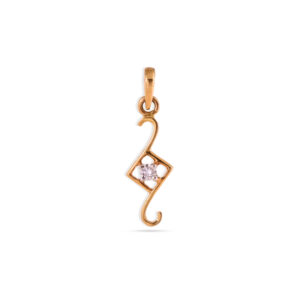 Elegant Drift Diamond Pendant - 18K Jewellery