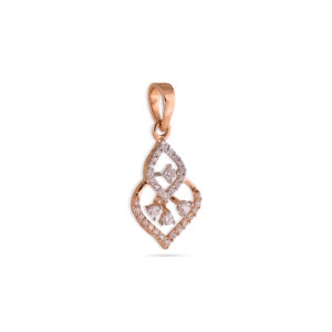 Petal Gleam Diamond Pendant - 18K Jewellery