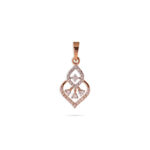Petal Gleam Diamond Pendant - 18K Jewellery