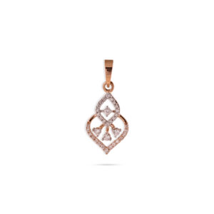 Petal Gleam Diamond Pendant - 18K Jewellery