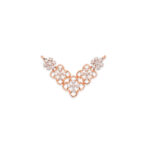 Petal Symphony Diamond Pendant - 18K Jewellery
