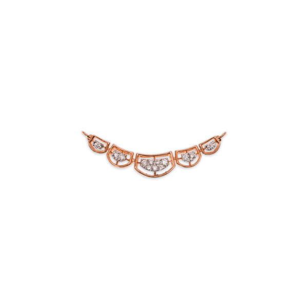 Classic Arc Diamond Pendant - 18K Jewellery