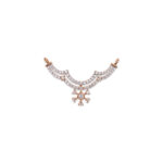 Celestial Crescent Diamond Pendant - 18K Jewellery