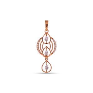 Glow Drizzle Diamond Pendant - 18K Jewellery