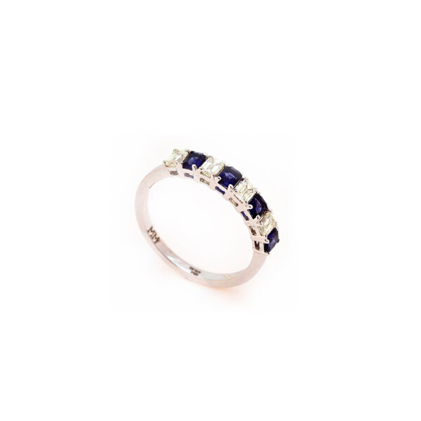 Blue Royale Diamond Ring - 18K Jewellery