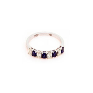 Blue Royale Diamond Ring - 18K Jewellery