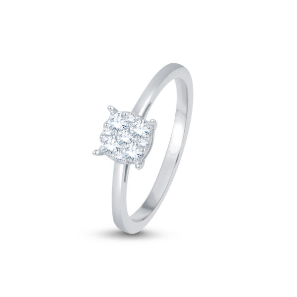 Ever-sparkle Diamond Ring - 18K Jewellery