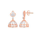 RADIANT HARMONY DIAMOND JHUMKAS - 18K JEWELLERY