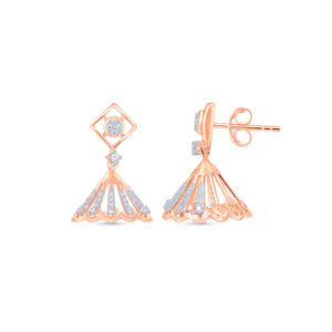 Radiance Diamond Jhumkas - 18K Jewellery