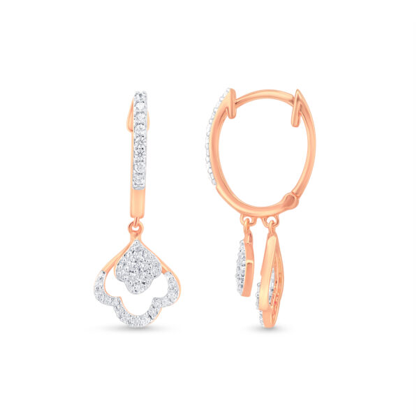 Celestial Sparkle Diamond Earrings - 18K Jewellery