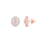 DIAMOND EMPRESS STUDS - 18K JEWELLERY