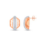 Radiant Arc Diamond Earrings - 18K Jewellery