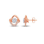 Celestial Orbit Diamond Pendant Set - 18K Jewellery