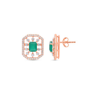 Imperial Shine Diamond Pendant Set - 18K Jewellery