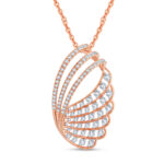 Oceanic Radiance Diamond Pendant Set - 18K Jewellery