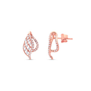 Whispering Wings Diamond Pendant Set - 18K Jewellery