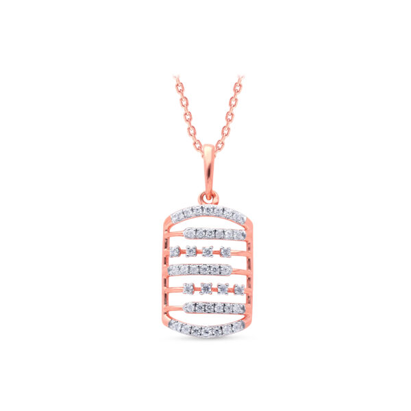 Milestone Diamond Pendant Set - 18K Jewellery