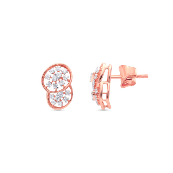 Arctic Bloom Diamond Pendant Set - 18K Jewellery