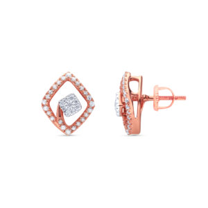 Radiant Aura Diamond Pendant Set - 18K Jewellery