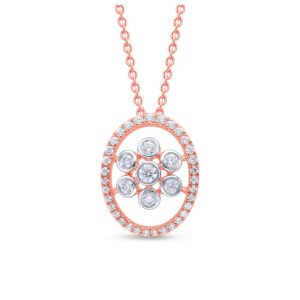Morning Dewdrop Diamond Pendant Set - 18K Jewellery