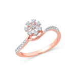 Luminous Flower Diamond Ring - 18K Jewellery