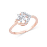 Floral Cascade Diamond Ring - 18K Jewellery