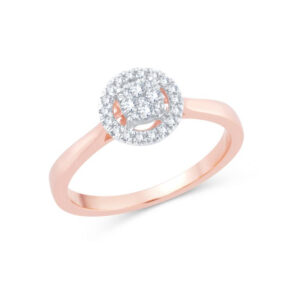 Radiant Round Diamond Ring - 18K Jewellery