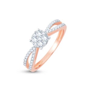 Sunlit Sparkle Diamond Ring - 18K Jewellery