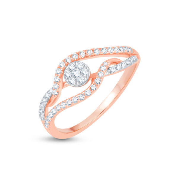Radiant Orbit Diamond Ring - 18K Jewellery