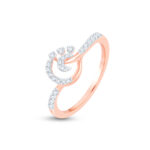 CRESCENT BLOOM DIAMOND RING - 18K JEWELLERY