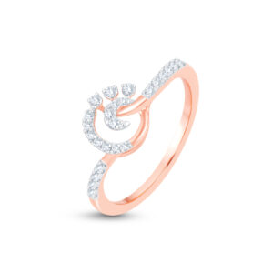Crescent Bloom Diamond Ring - 18K Jewellery