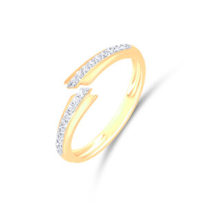 Timeless Twirls Diamond Ring - 18K Jewellery