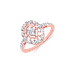 Halo Bloom Diamond Ring - 18K Jewellery