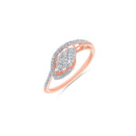 LUSTRE DROP DIAMOND RING - 18K JEWELLERY