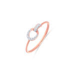 INFINITY CIRCLE DIAMOND RING - 18K JEWELLERY