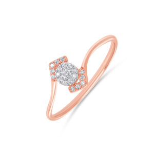 Sparkle Balance Diamond Ring - 18K Jewellery