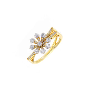 Blossom Glow Diamond Ring - 18K Jewellery