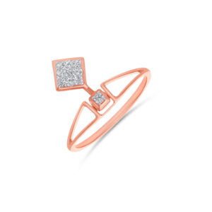 The Quadra Diamond Ring - 18K Jewellery