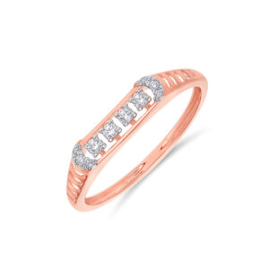 The Block Diamond Ring - 18K Jewellery