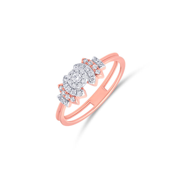 Diamond Cluster Ring - 18K Jewellery