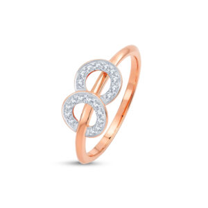 Infinity Duo Diamond Ring - 18K Jewellery