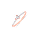 CLOVER SPARK DIAMOND RING - 18K JEWELLERY