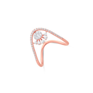 Serene Glow Diamond Ring - 18K Jewellery