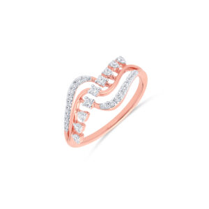 Eternal Waves Diamond Ring - 18K Jewellery
