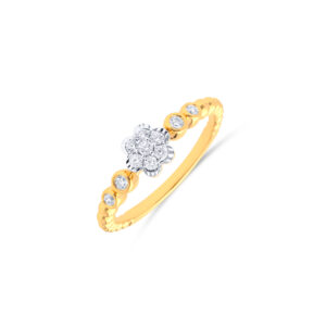 Vesta Glow Diamond Ring - 18K Jewellery