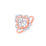 DIAMOND CLUSTER COCKTAIL RING - 18K JEWELLERY