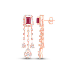 Crimson Grace Diamond Set - 18K Jewellery