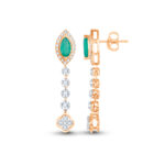 Emerald Mist Diamond Set - 18K Jewellery