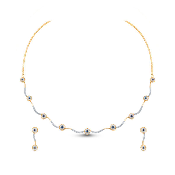 Sunlit Sparkle Diamond Set - 18K Jewellery